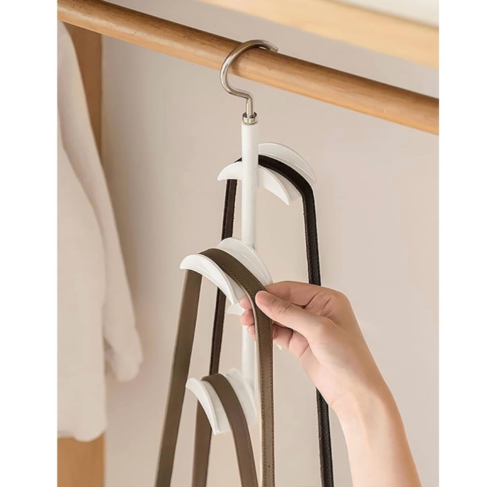 Purse Hanger for Closet - Rotating Handbag Hanging Organizer (2 PCS) - Picture 5 of 7